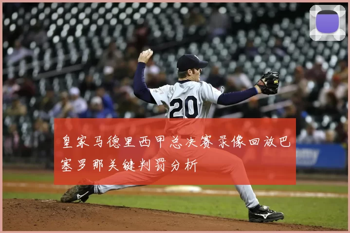 皇家马德里西甲总决赛录像回放巴塞罗那关键判罚分析